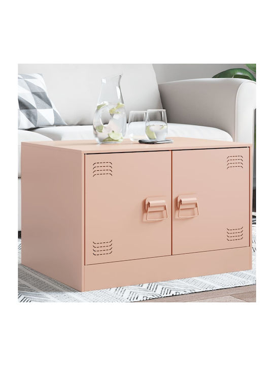 Side Table L67xW50xH44cm. Pink