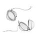 Atmosphera Αυγό Τσαγιού with Chain Metallic 1pcs 92373