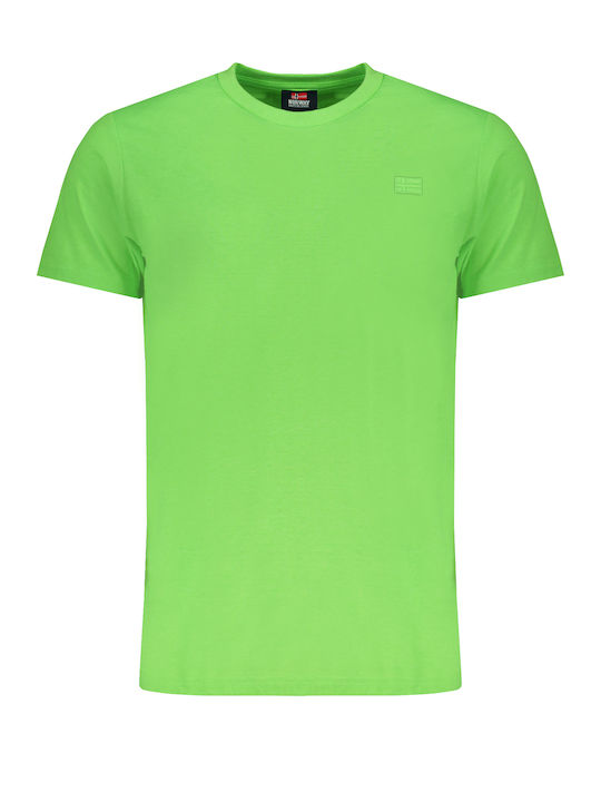 Squola Nautica Italiana Men's Short Sleeve T-shirt Green