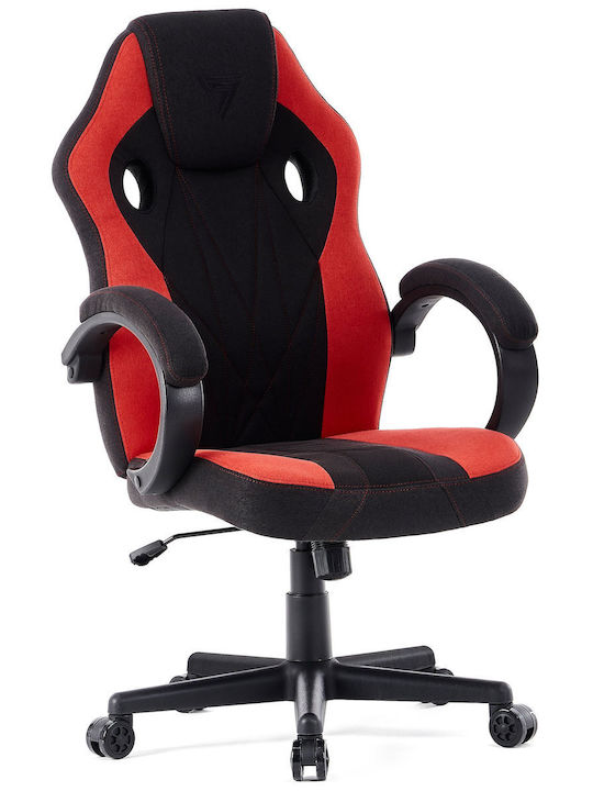 SENSE7 Prism Fabric Fabric Gaming Chair Black / Red