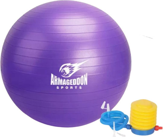 Armageddon Sports Minge Pilates 75cm în culoare Violet