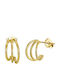 Hoops Earrings Hoops made of Silver Gold Plated