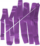 Level-S Rhythmic Gymnastics Ribbon 5m Purple