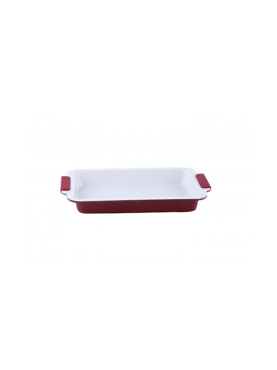 Ertone Aluminum Rectangular Baking Pan with Ceramic Coating 40.5x27cm