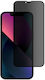 3D Full Glue Privacy Full Face Tempered Glass Black (iPhone 13 mini)