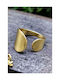 Women's Ring from Steel Gold Plated