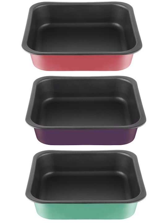 Ready Aluminum Baking Pan with Non-Stick Interior Coating