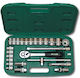 Honiton Set de chei tubulare și clichet 1\2" 25buc