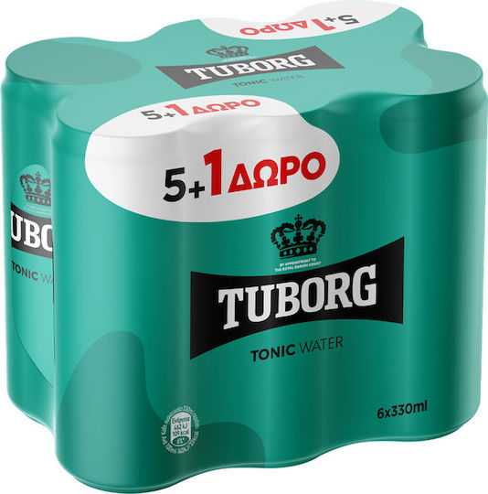 Tonic Water Κουτί Tuborg 6x330 Ml
