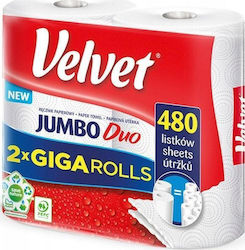Velvet Χαρτί Κουζίνας 2 Ρολά 2 Φύλλων Velvet Χαρτί Κουζίνας 2 Ρολά 2 Φύλλων