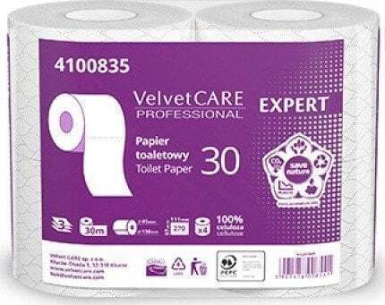 Velvet Тоалетна Хартия 4 Рола 3 Пластове 4 Опаковки