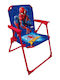 Chair Spiderman Blue 38x32x52cm