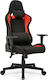 SENSE7 Spellcaster Fabric Fabric Gaming Chair with Adjustable Arms Black / Red