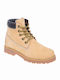 Ghete dama de piele Culoare Full Face Galben
