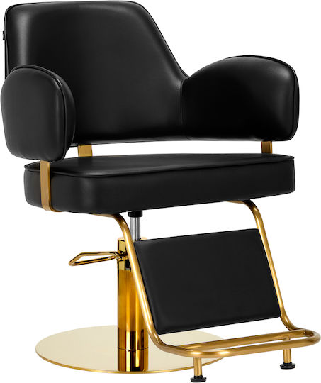 Activeshop Ηairdresser Chair with Adjustable Height Black