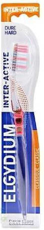 Elgydium Interactive Manual Toothbrush Hard Red 1pcs