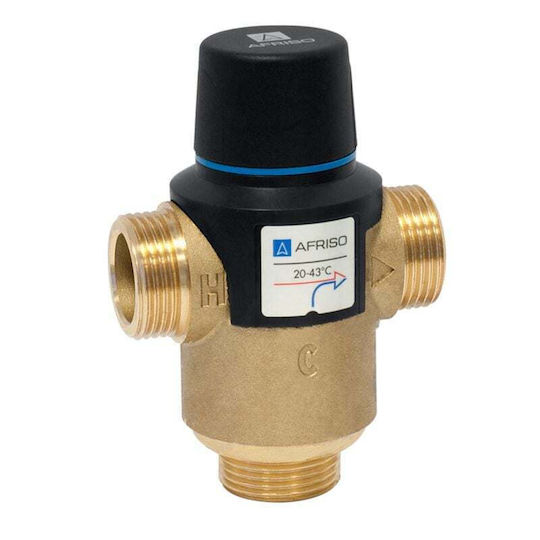 Afriso Two-Way Brass Pressure Relief Valve 3" for boiler