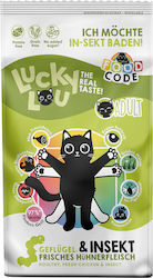 Lucky Lou Food Code Adult Πουλερικά Φρέσκο Κοτόπουλο & Έντομα 340gr Lucky Lou Food Code Adult Πουλερικά Φρέσκο Κοτόπουλο & Έντομα 340gr