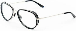 Vuarnet Men's Metal Prescription Eyeglass Frame With Gray Clip-On VL18050002 Vuarnet Men's Metal Prescription Eyeglass Frame With Gray Clip-On VL18050002