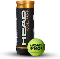 Bullpadel Head Pro S Тенис топки Падел Практика 3бр Bullpadel Head Pro S Тенис топки Падел Практика 3бр