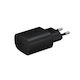 Samsung Charger Without Cable and Cable USB-C 25W Blacks (Original)