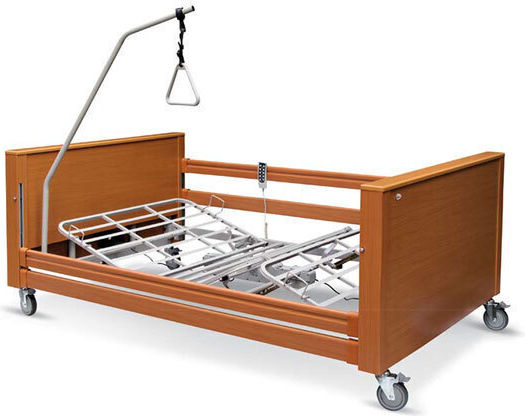 Kifidis Orthopedics Elektrisches Polyeder Krankenhausbett mit Seitenleiste Verfasst am Bremsen 10-2-190
