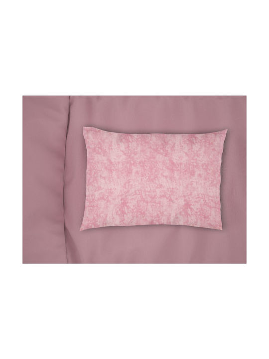 24home.gr Pillowcase with Envelope Cover Pink 50x70cm.