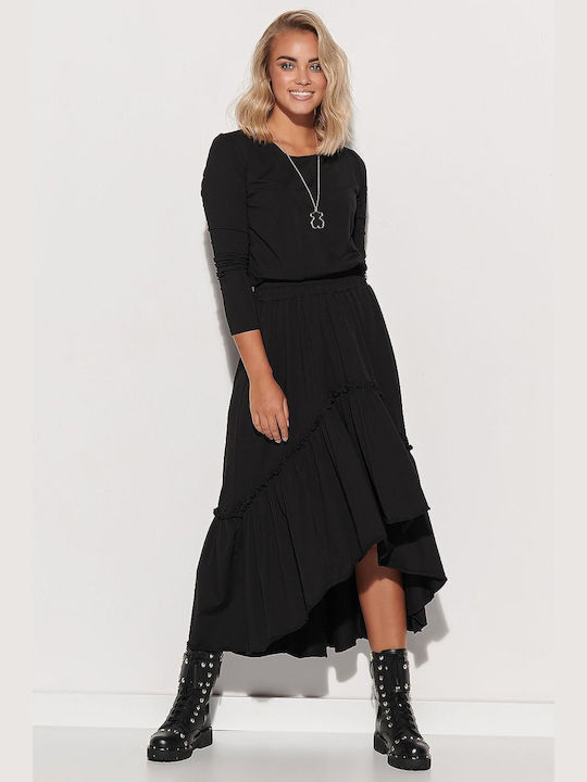 Makadamia Maxi Dress Black