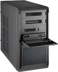 Chieftec LT-01B-350S8 Mini Tower Computer Case Black