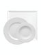 Lubiana White Porcelain Dinnerware Set 20pcs