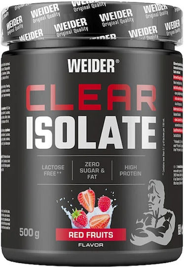 Weider Clear Isolate Протеин Суроватъчен Без Лактоза с Вкус Red Fruits 500гр