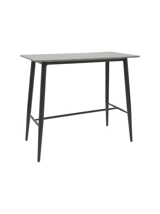 Senso Table Bar Wooden Grey 120x60x103cm