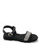 Women's Flat Sandals Anatomic in Black Color