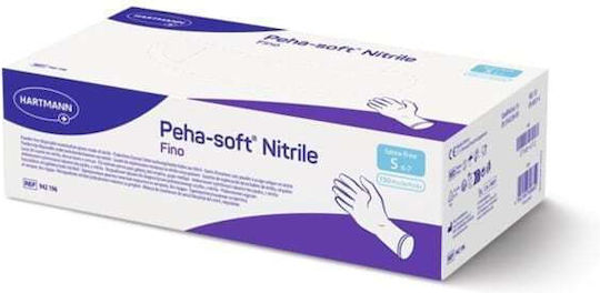 Hartmann Peha-soft Гащеризони Нитрил Без прах в Син цвят 150бр