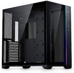 Phanteks Neo Qube 2 Middle Tower Cutie de calculator cu iluminare RGB Negru