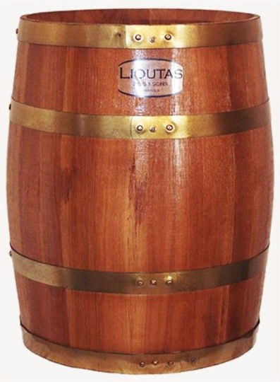 Lioutas Decorațiune Butoi de Grădină Lemn WHB_A100
