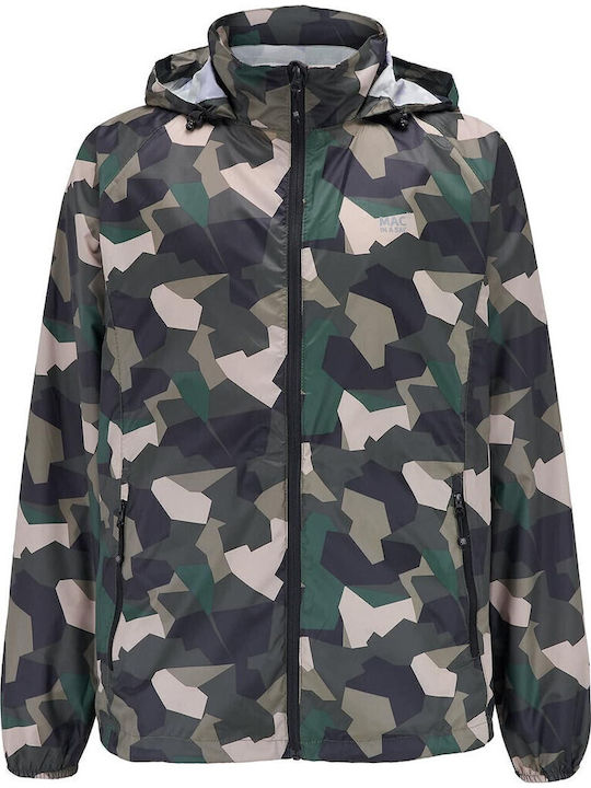 Edition Μπουφάν Αδιάβροχο Πράσινο Camo