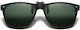 Πρόσθετο Γυαλιών Ηλίου Wayfarer Clip-on Clip On σε Πράσινο χρώμα