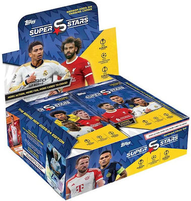 Uefa Champions League Super Stars 2023/24 Sammelkarten 1 Booster