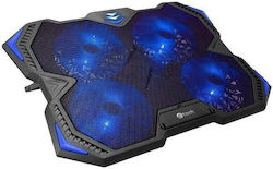 C-TECH Zefyros Kühlung Pad mit 4 Lüftern