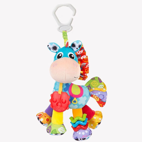 Playgro Suspendata Jucărie pentru Leagăn și Cărucior cu Teether Clip Clop Sensory Garden pentru 0++ Luni
