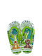 Kinder Flip Flops Grün Dinosaurier