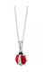 Oxzen Ladybug Детска гривна с верига SC00531