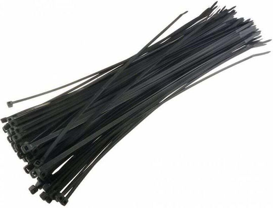 Techly Δεματικά Καλωδίων Πλαστικά 142mmx3.5mm σε Μαύρο χρώμα (100τμχ) (306394)