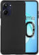 Sonique Carbon Brushed Back Cover Silicone / Plastic Black (Realme 10)