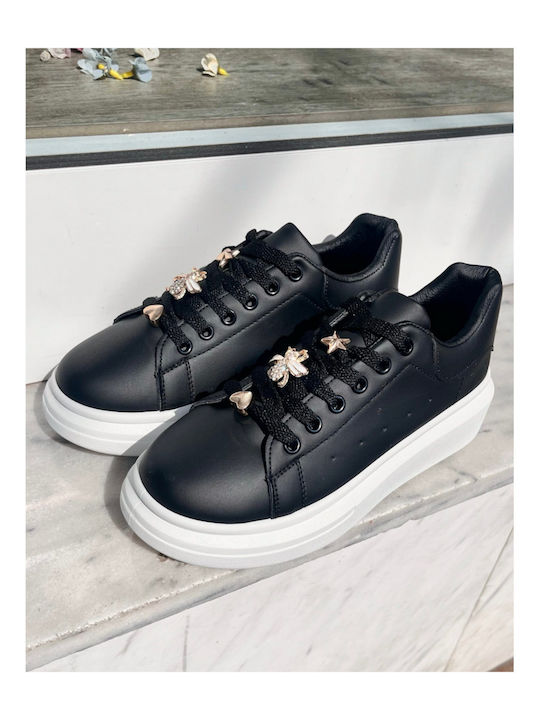 Adidași Flatforms Pentru Femei Negri