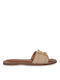 Exe Women's Flat Sandals in Beige Color