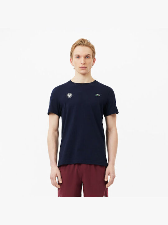 Lacoste Ανδρικό T-shirt Κοντομάνικο Navy Μπλε