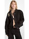 Women's Short Lifestyle Jacket for Winter Black