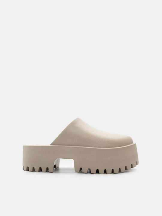 Luigi Clogs Beige